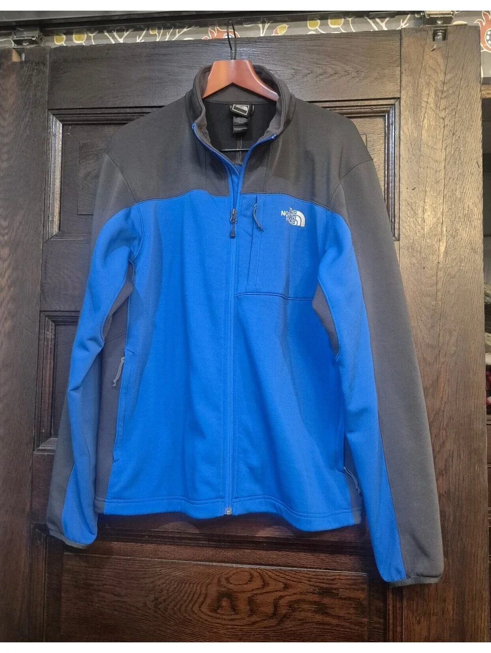 The North Face men's two-tone full-zip mid-layer jacket